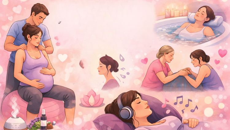 Doğum Sancıları Nasıl Hafifletilir? Anneyi Destekleyen Etkili Rahatlama Yöntemleri